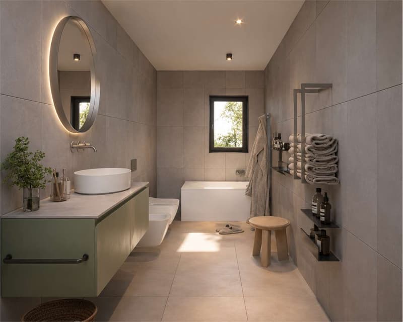 Melano - Nuova villa con giardino privato (7)