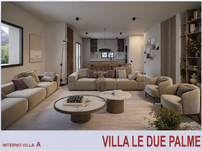 Melano - Nuova villa con giardino privato (4)