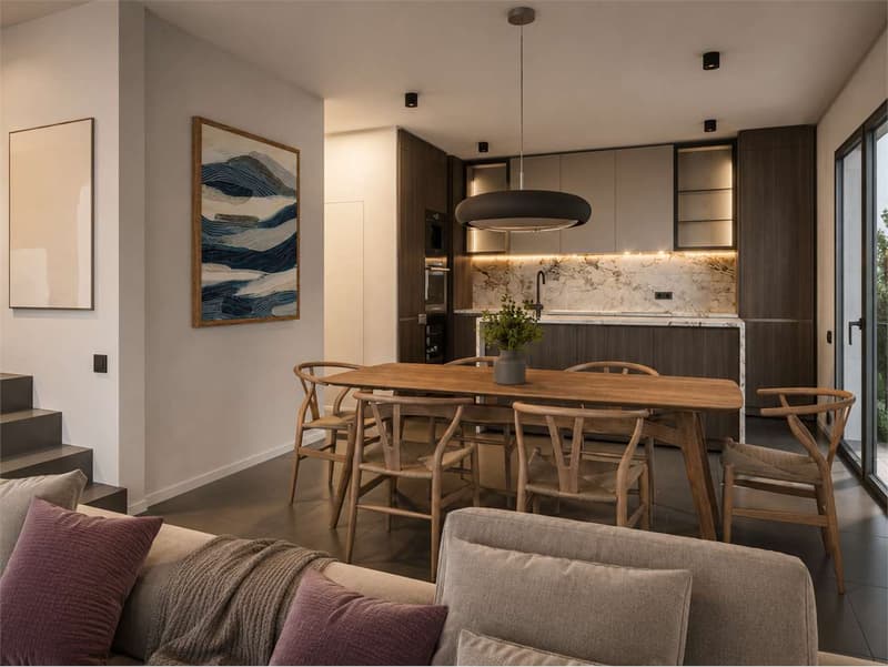 Melano - Nuova villa con giardino privato (6)