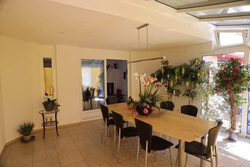 Maison individuelle 7 1/2 pièces avec appartement séparé 5 ½ pièces - Vivre avec une vue dégagée - maison individuelle avec appartement séparé près du lac de Hallwil (5)