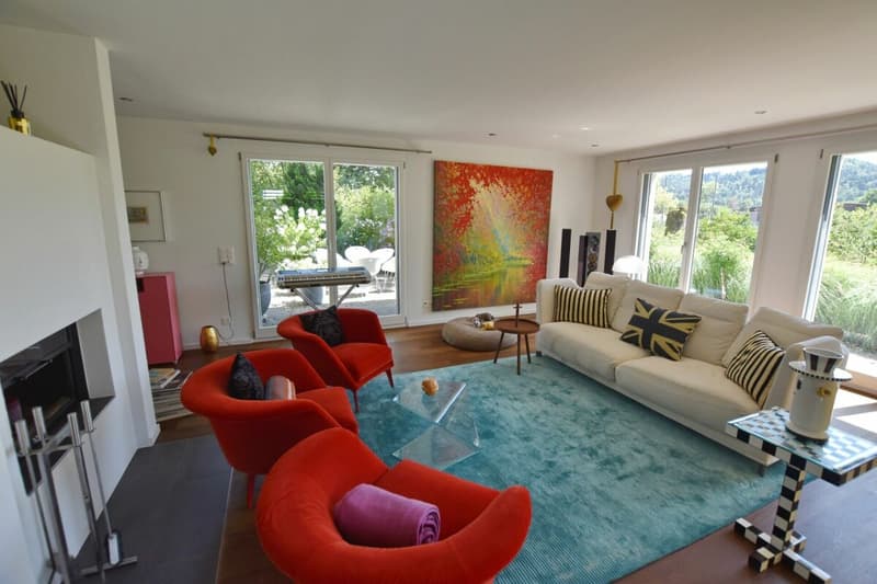 6.5 room house in an upscale single-family home district, quiet location, a true family children's paradise, Lättmatte 3, 5034 Suhr (4)