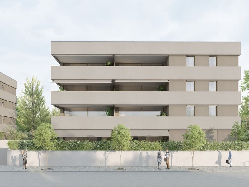 Ampio 4.5 locali di nuova costruzione con giardino e 2 posti auto (6)
