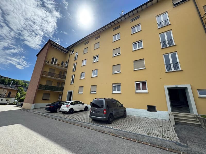 Wohnung mit 4 Zimmern in historischem Gebäude in Vacallo mit GARTEN (auch als Einnahmequelle) (7)