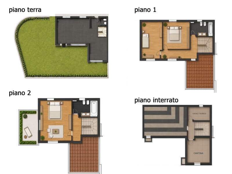 Einfamilienhaus in Stabio zu verkaufen – 4 Zimmer mit Balkon und grünem Blick (37)