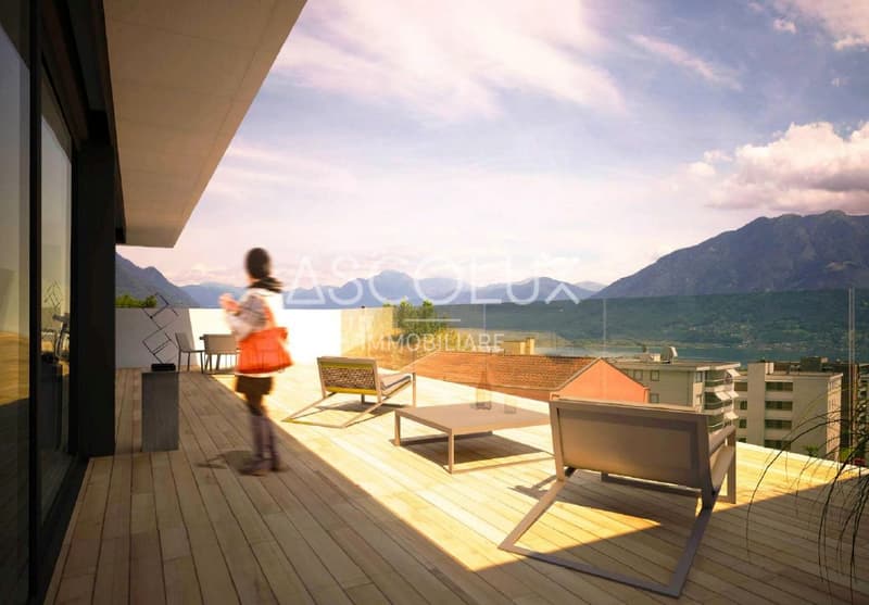Luxury attic apartment with lake view – 3.5 rooms full of elegance and light (6)
