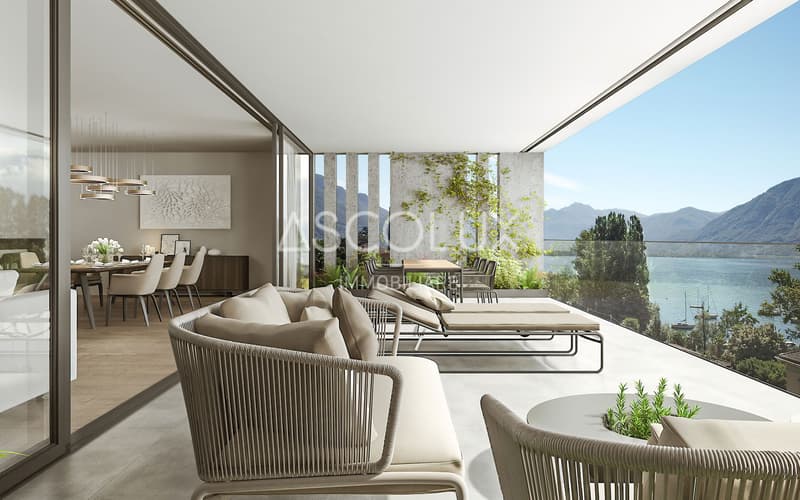 Eleganz, Design und Luxus: Geräumige 4,5-Zimmer-Wohnung mit Terrasse und herrlichem Seeblick (1)