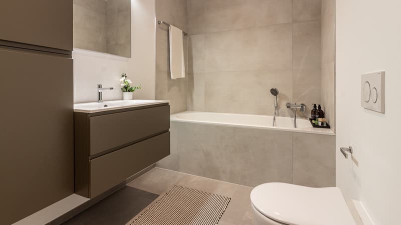 Moderne und ruhige Räume – 3.5 Zimmer mit Garten (21)