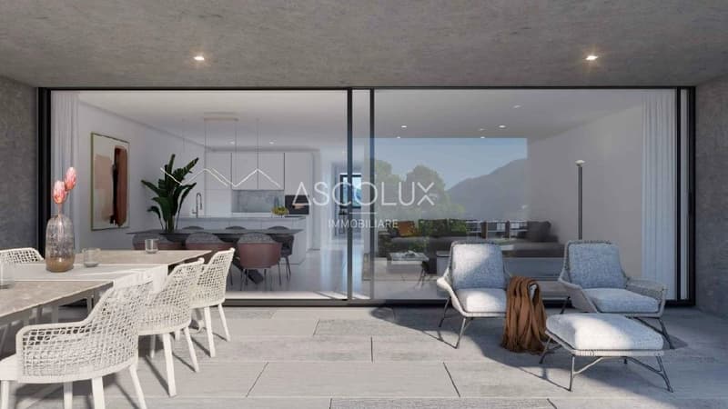 3.5-Zimmer-Wohnung mit grosser überdachter Terrasse und 2 Parkplätzen inklusive (5)