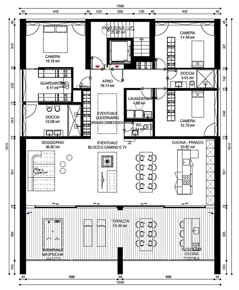 Exklusive Attikawohnung mit grosser gedeckter Terrasse – 3 Parkplätze inklusive (11)