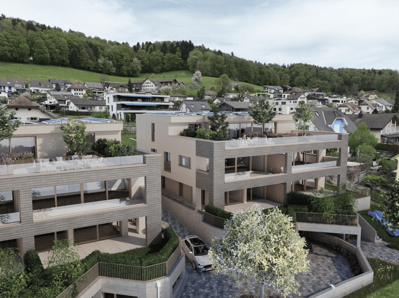 Neubau grosszügige 4.5-Zimmer Gartenwohnung in Minergie-P (1)