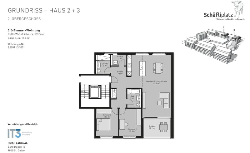 2.5 Zimmerwohnung in Neukirch (Egnach) (13)