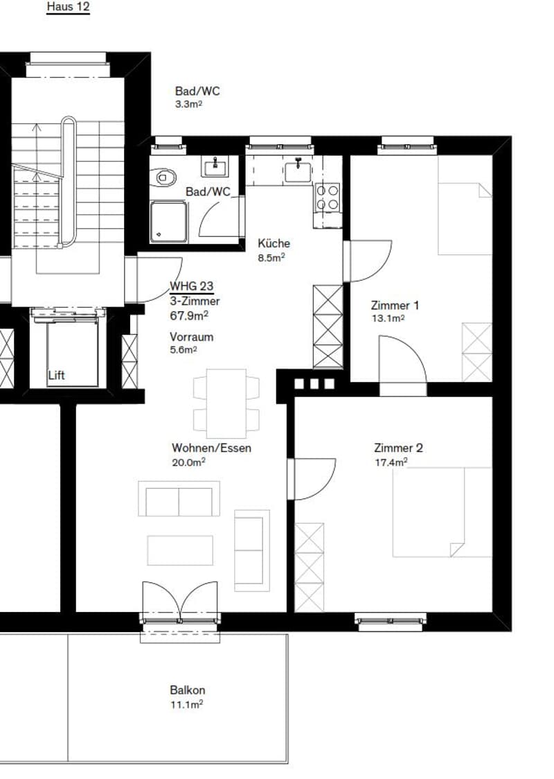 Appartamento 3.5 locali a Schaffhausen (10)
