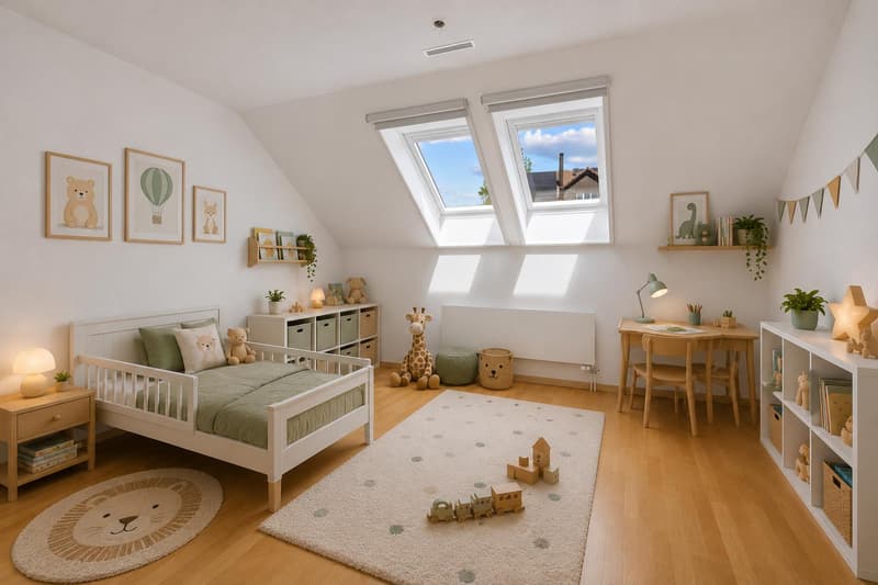 Beautiful 4.0 room apartment in Erlenbach (8)