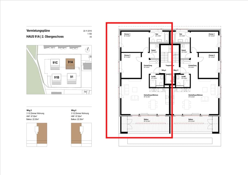 Ampio appartamento di 3,5 locali nel bel quartiere di Breitiquartier! (8)