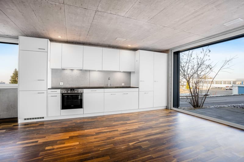 Appartement lumineux 2.5 pièces avec cuisine moderne et espace de séjour privé (2)