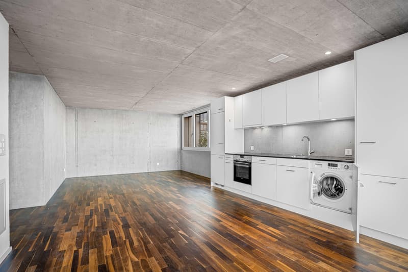 Appartement lumineux 2.5 pièces avec cuisine moderne et espace de séjour privé (3)