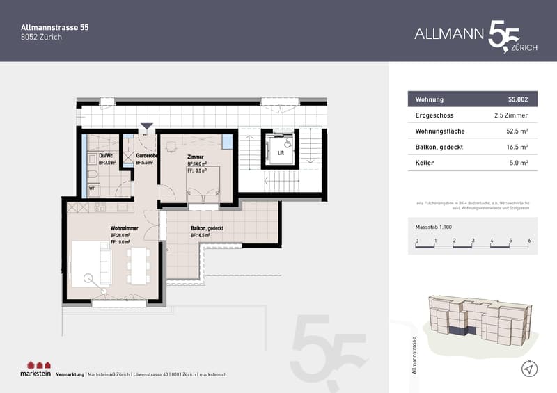 Appartamento 2.5 locali a Zurigo (11)