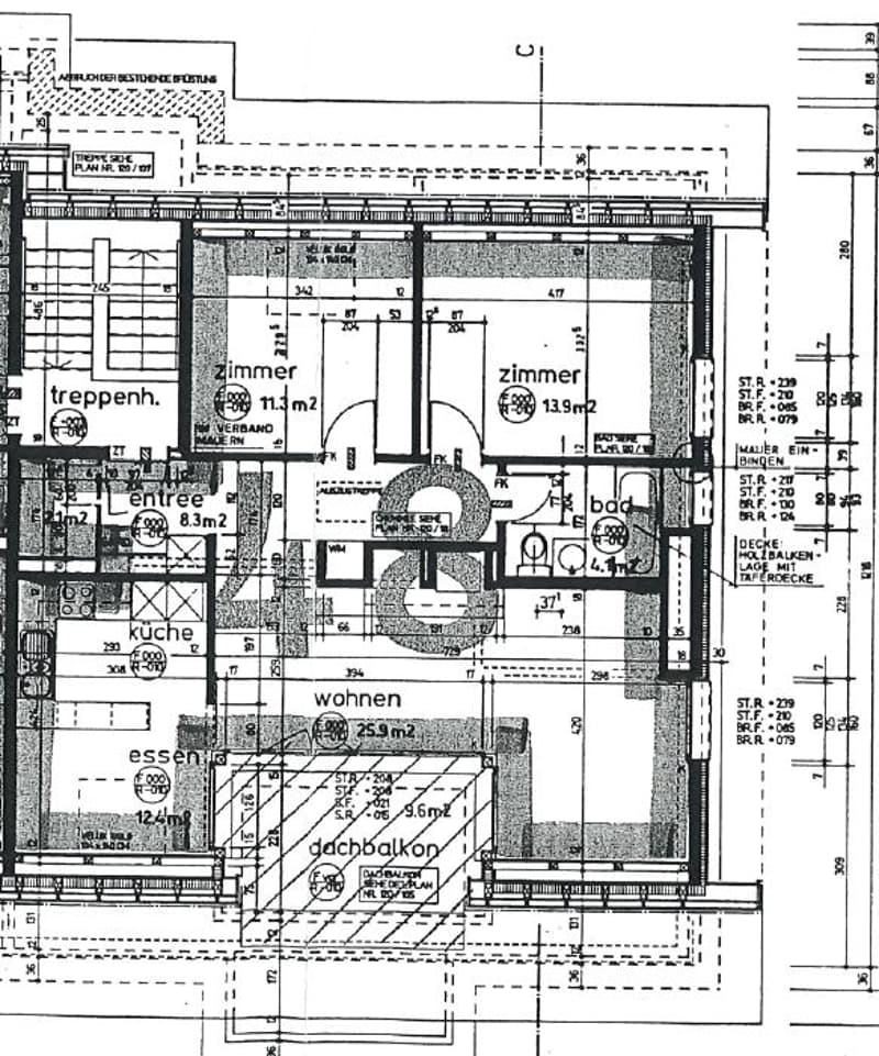 3.5 room apartment in Tann / limited until September 30, 2027 (8)