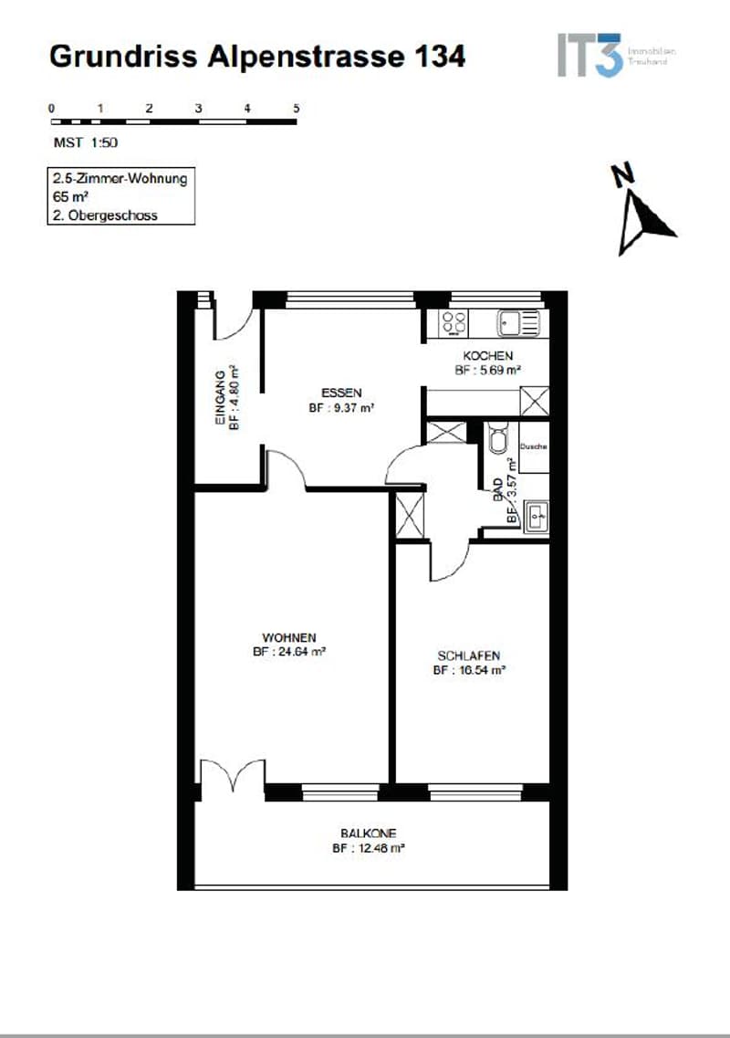 Beautiful 2.5 room apartment in Schaffhausen (10)