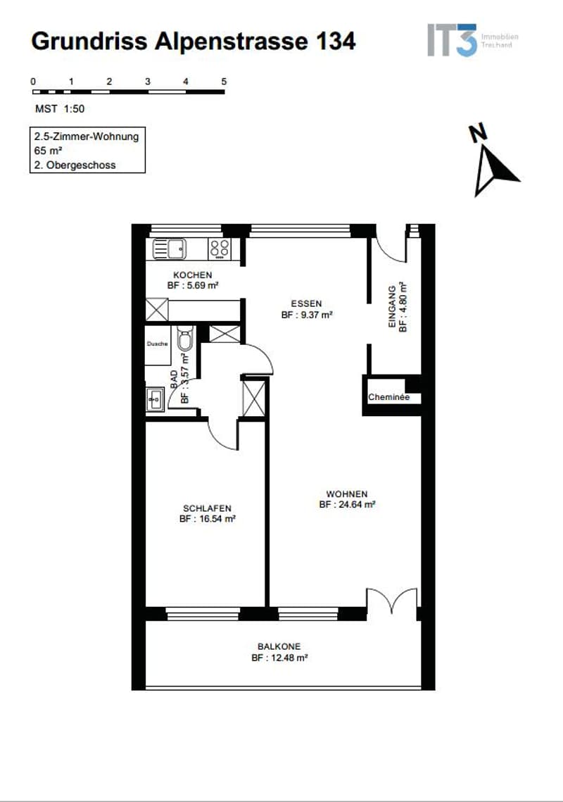 Beautiful 2.5 room apartment in Schaffhausen (10)