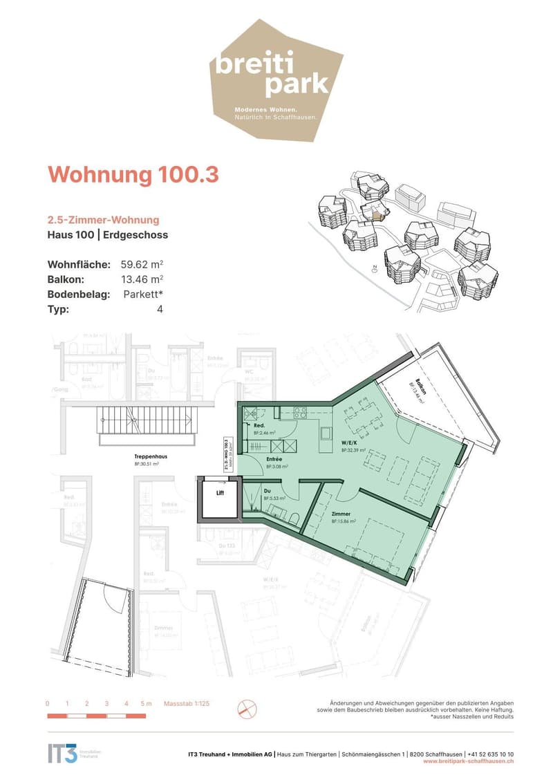Between City and Nature - 2.5-Room New Apartment in Breitipark! (9)