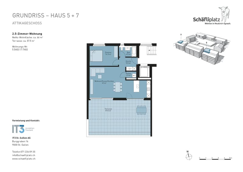 Moderne 2.5 Zimmer-Wohnung (7)