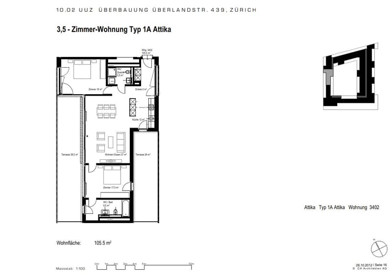 3.5 room apartment in Zurich (12)