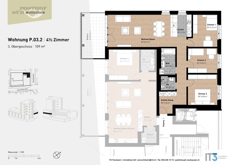4.5-Zimmer-Wohnung in Neuhausen am Rheinfall (9)