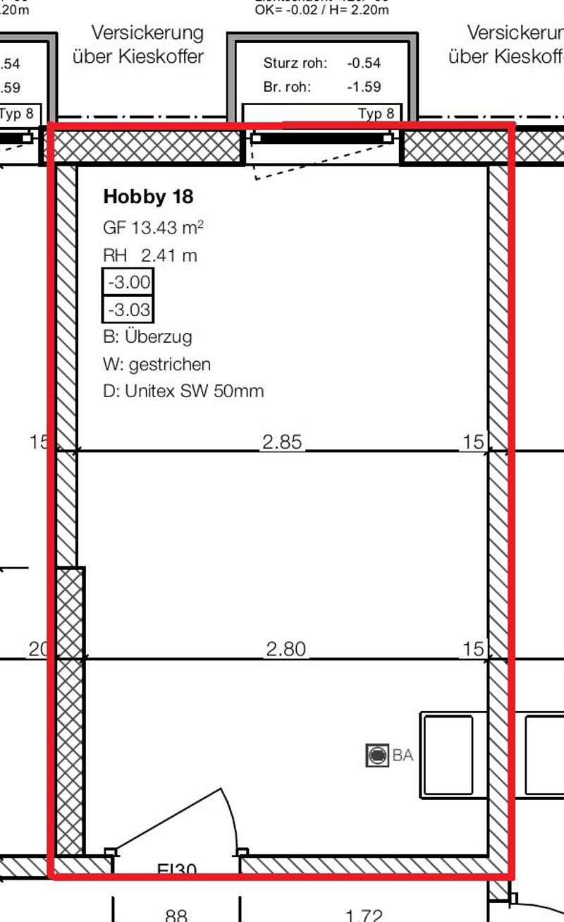 Hobbyraum in Andelfingen (1)