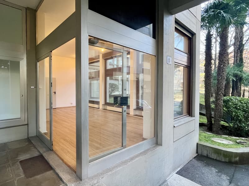 Bureau de 65 m² avec grandes fenêtres à Lugano Loreto à louer (8)