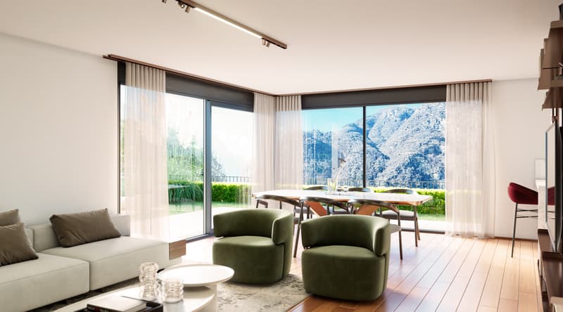 NOUVELLE VILLA DE 4,5 PIÈCES AVEC JARDIN PRIVÉ À BIASCA (4)