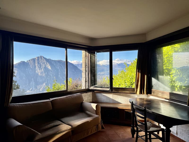 Maison spacieuse de 4,5 pièces avec vue imprenable sur le lac à Arogno (4)