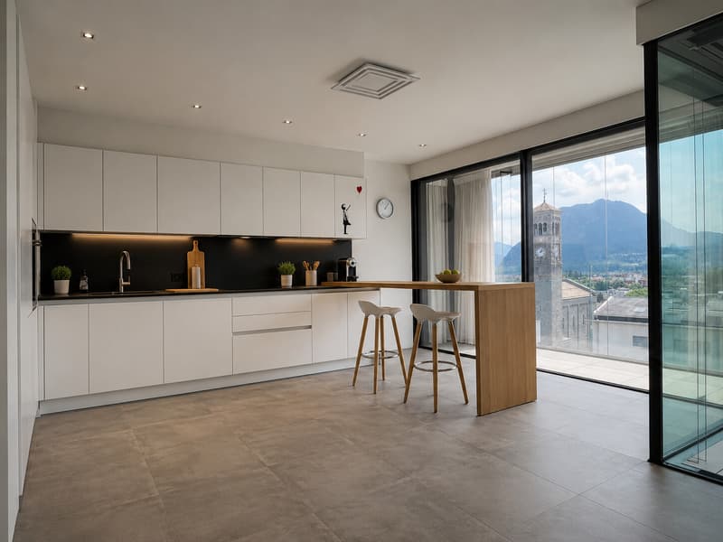 LUMINOSO 3.5 LOCALI CON TERRAZZA E VISTA LAGO A MASSAGNO (1)