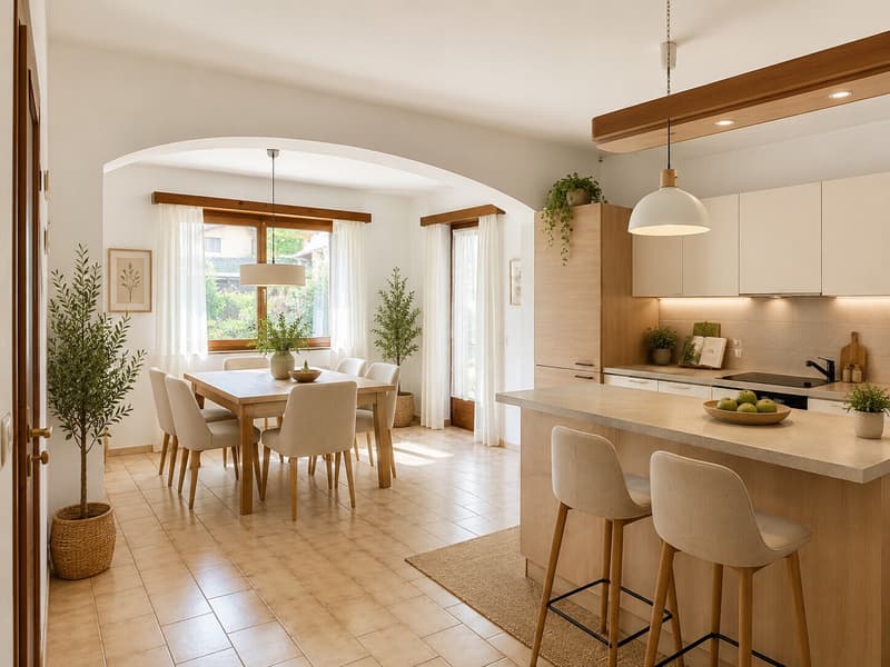 Spacious and beautiful 6-room house with grotto in Genestrerio (3)