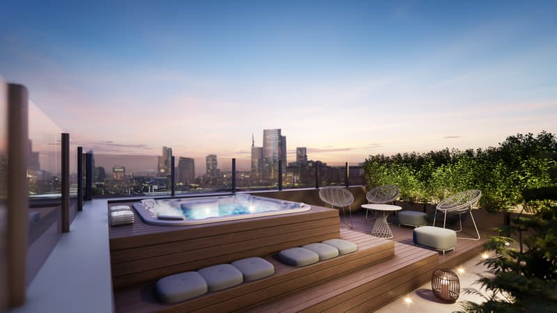 TRILOCALE NUOVO 7Â PIANO CON TERRAZZI A MILANO (1)