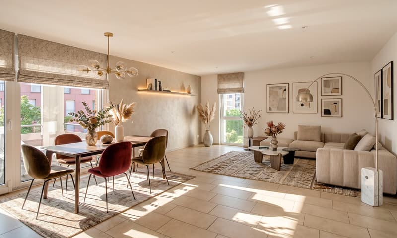 Modern and spacious 4.5-room apartment with 2 terraces in Agno (1)