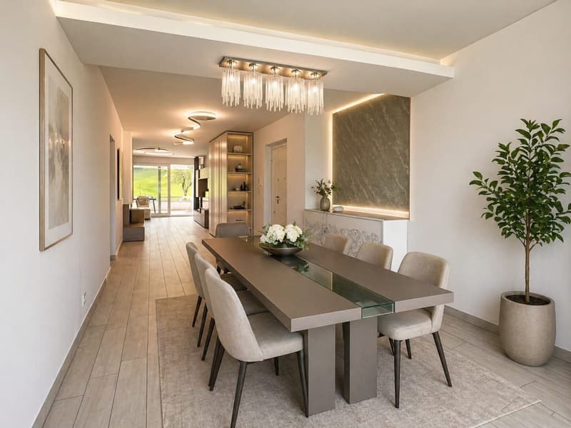 RENT TO BUY - SPLENDID 3.5 ROOM APARTMENT WITH TERRACE IN CARONA (1)