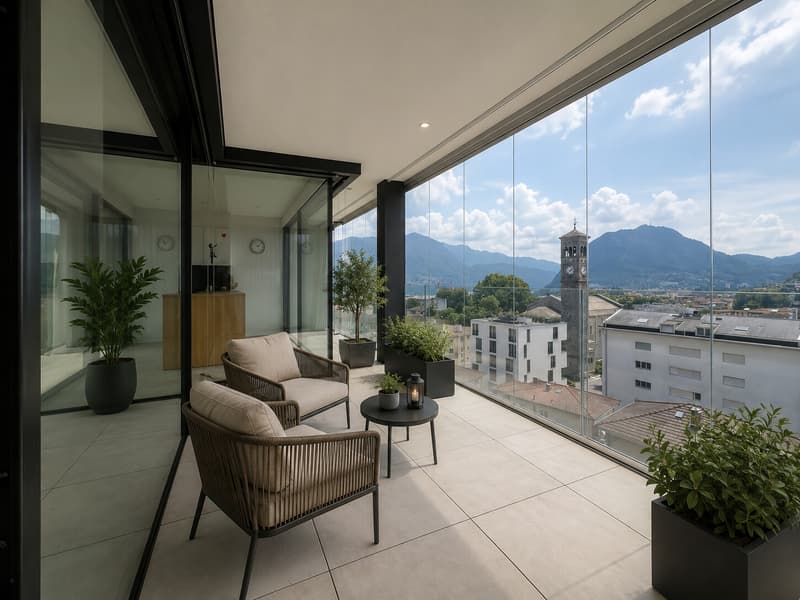 BRIGHT 3.5-ROOM APARTMENT WITH TERRACE AND LAKE VIEW IN MASSAGNO (3)