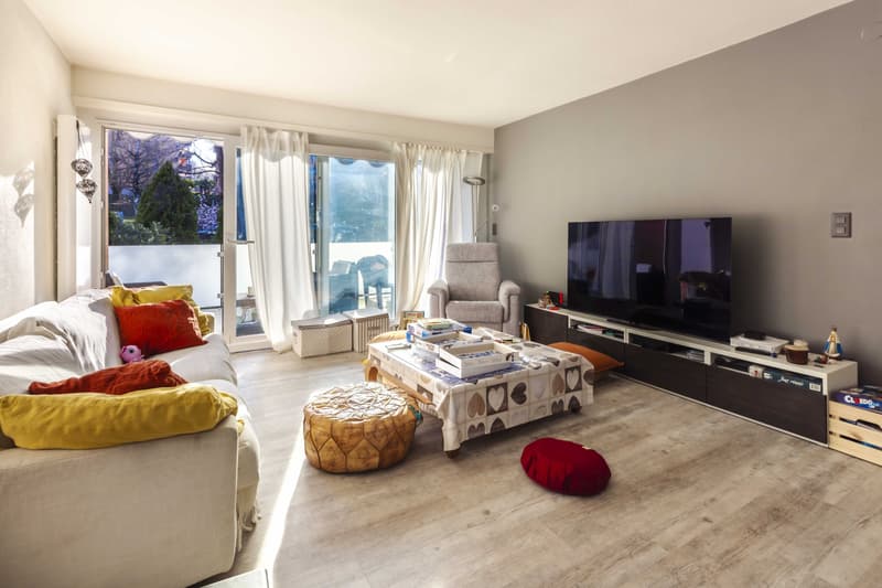 VERMIETUNG 4.5 ZIMMER RENOVIERTE WOHNUNG IN BREGANZONA (1)
