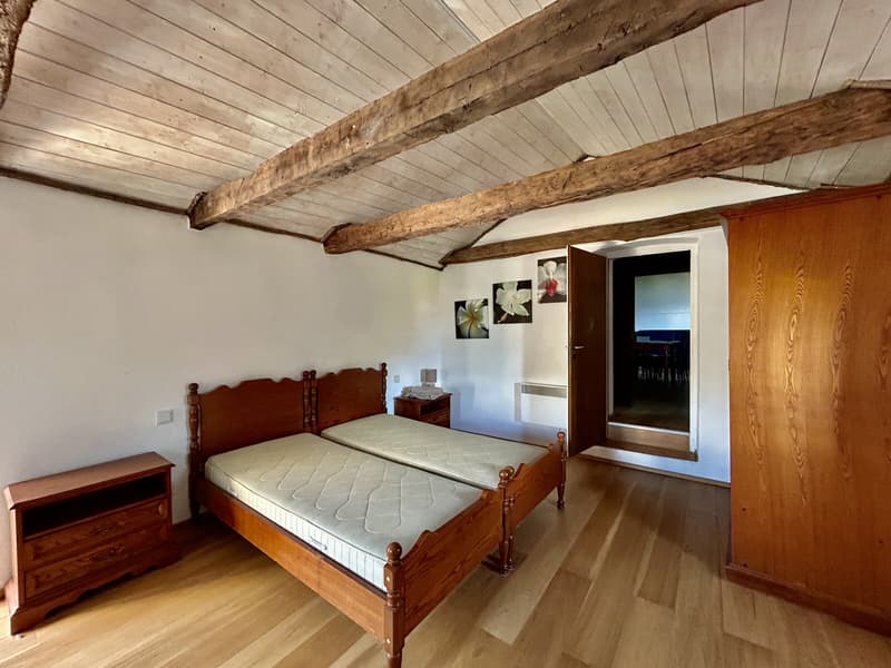 SECONDARY RESIDENCE - RUSTIC 2.5 WITH LAKE VIEW IN BRISSAGO (9)