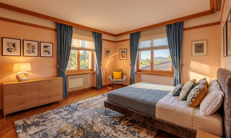 Villa prestigieuse de 9,5 pièces avec grand terrain à Vacallo (6)