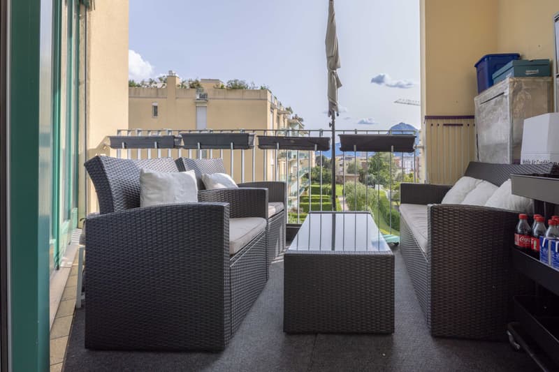 Spacious 3.5-room apartment with terrace in a serviced area in Pregassona (3)