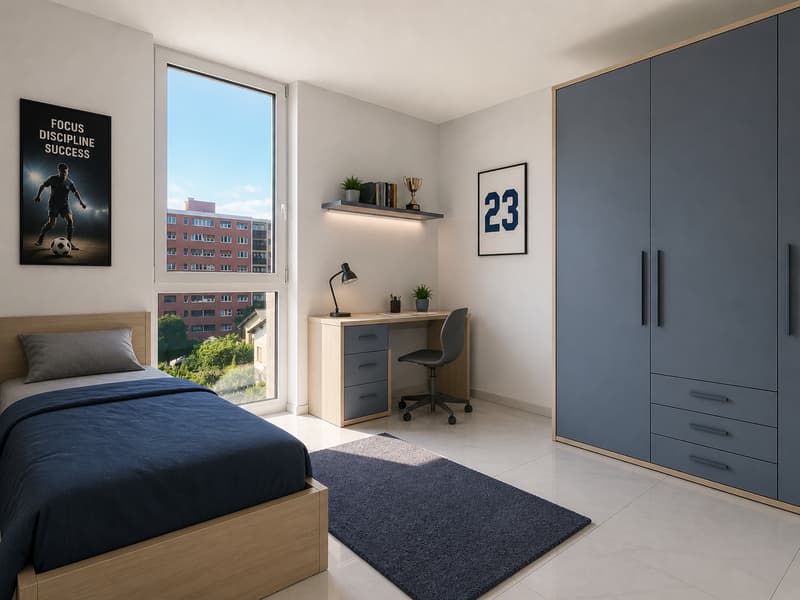 Penthouse with high standard and 4.5 rooms with view of Vacallo (8)