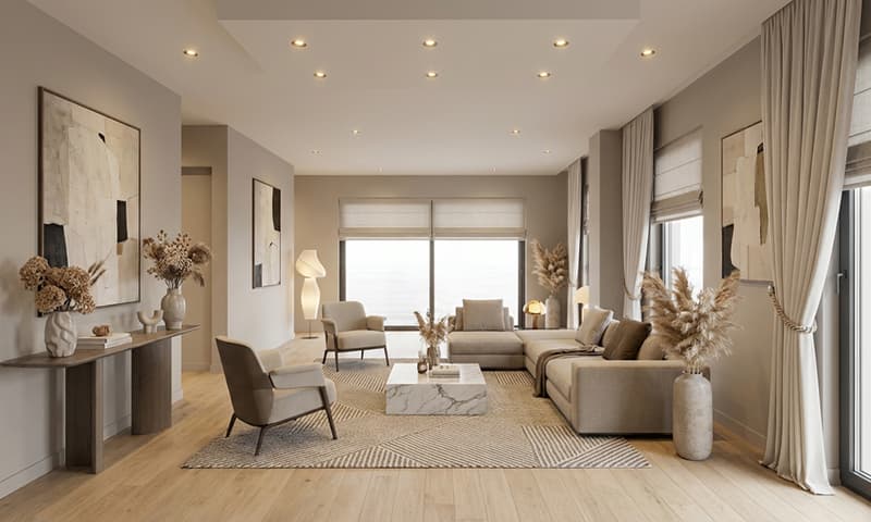 RENT TO BUY - MODERN ATTIC 4.5 WITH TERRACES IN LIGORNETTO (3)