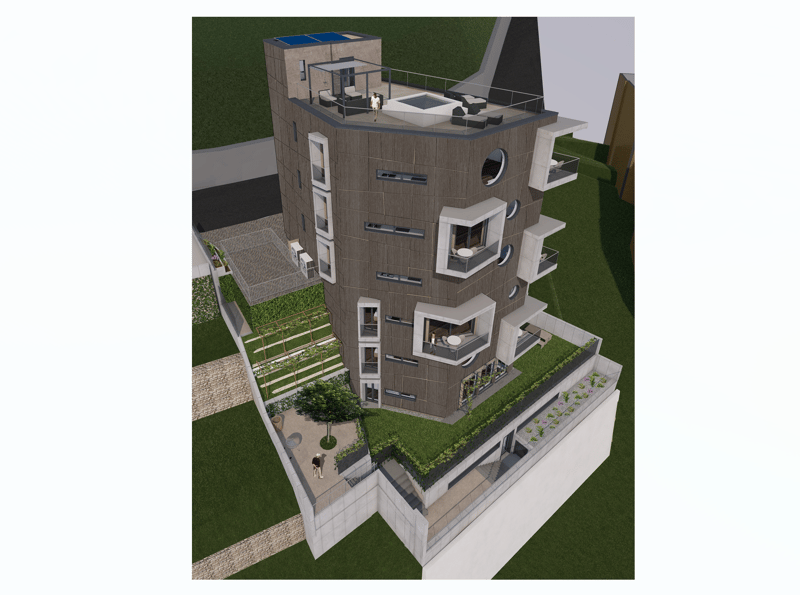 APPARTEMENT DE LUXE ET MODERNE 3.5 PIÈCES AVEC JARDIN DANS LE CENTRE-VILLE DE LUGANO (7)