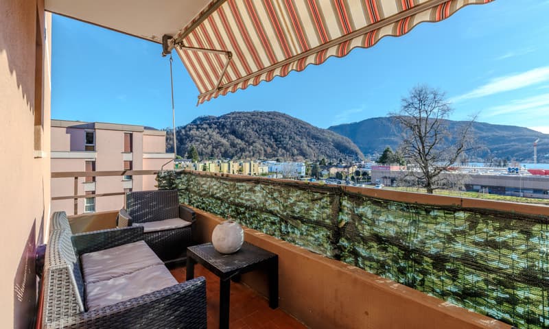 Appartement de 4,5 pièces rénové avec vue dégagée à Caslano (3)
