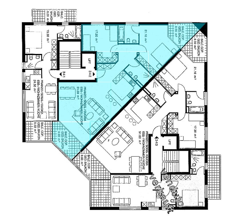 LUMINEUX APPARTMENT 3.5 AVEC GRANDE TERRASSE SUR LE TOIT À PREGASSONA (10)