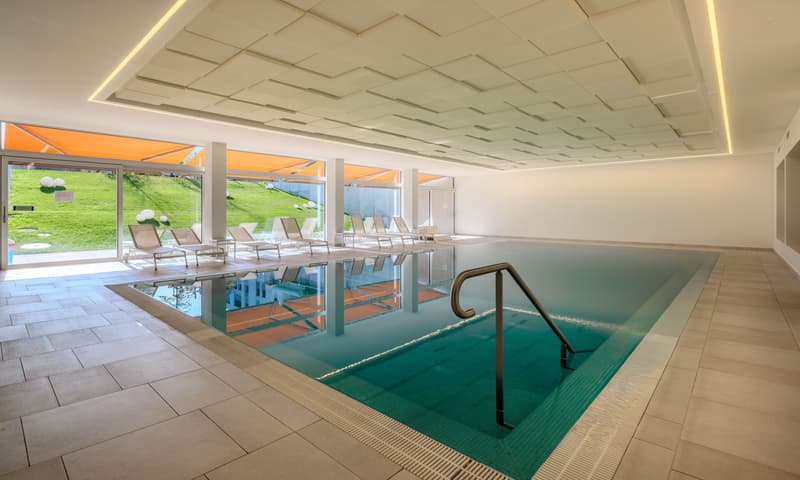 SPLENDIDE 4.5 PIÈCES AVEC JARDIN PRIVÉ À LUGANO FIGINO (9)