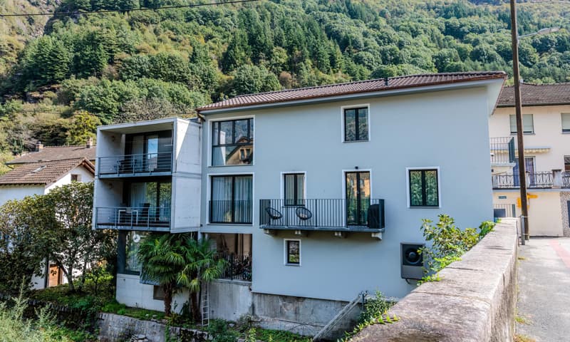 Modern Single-Family House 5.5 with Open View in Osogna (9)
