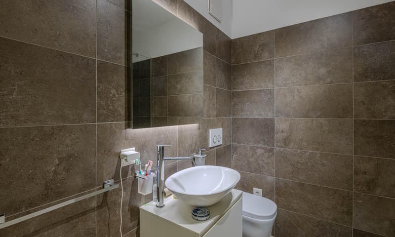 LUMINEUX ET MODERNE 2.5 PIÈCES À BELLINZONA, COMME NEUF (6)